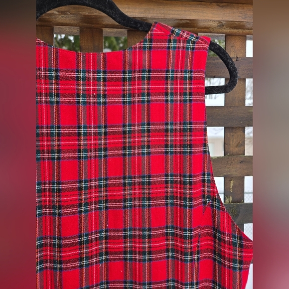 Vintage Plaid Jumper Dress - Picture 10 of 11